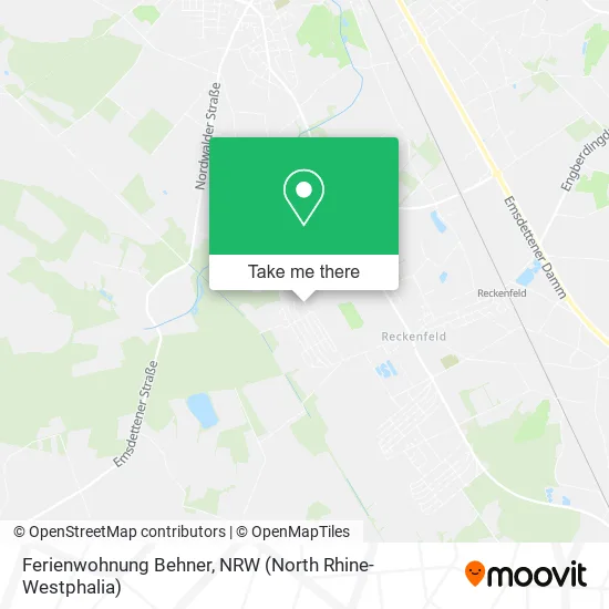 Ferienwohnung Behner map