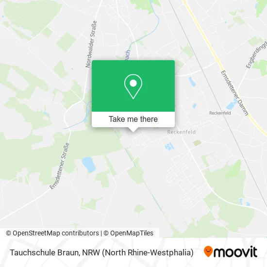 Карта Tauchschule Braun