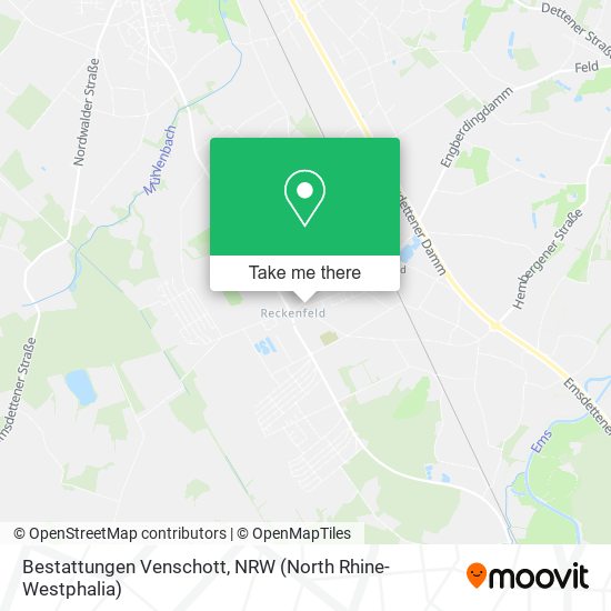 Bestattungen Venschott map
