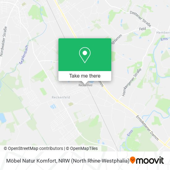 Möbel Natur Komfort map