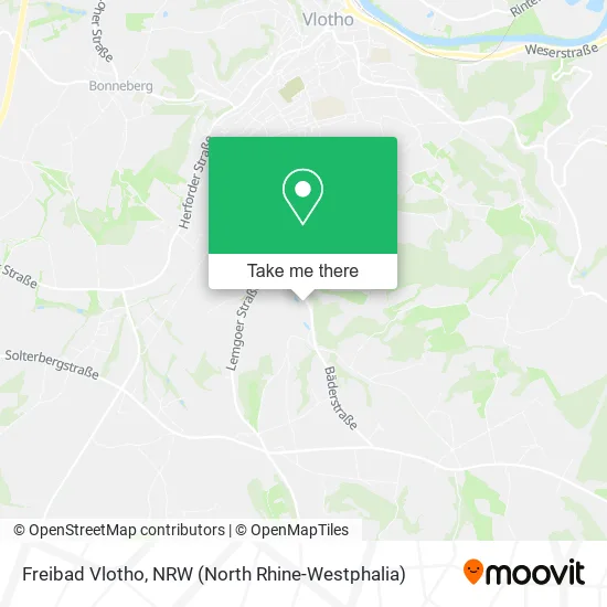 Карта Freibad Vlotho