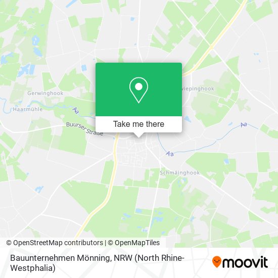 Bauunternehmen Mönning map