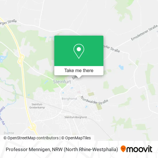 Карта Professor Mennigen