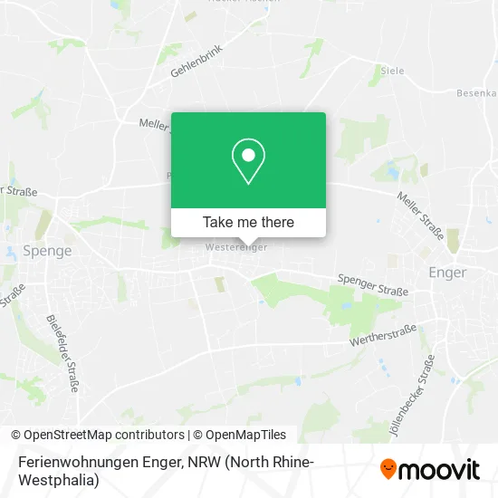 Ferienwohnungen Enger map