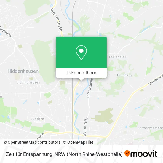 Карта Zeit für Entspannung