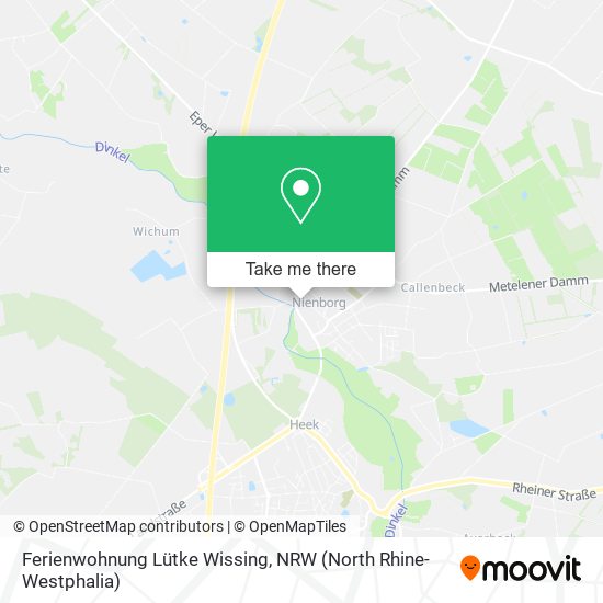 Ferienwohnung Lütke Wissing map