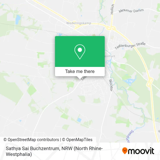 Sathya Sai Buchzentrum map