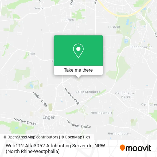 Карта Web112 Alfa3052 Alfahosting Server de