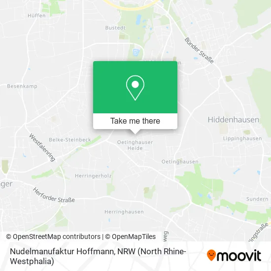 Nudelmanufaktur Hoffmann map