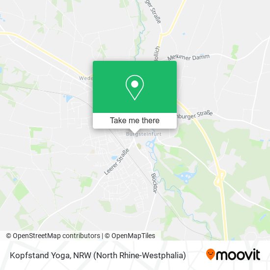 Kopfstand Yoga map