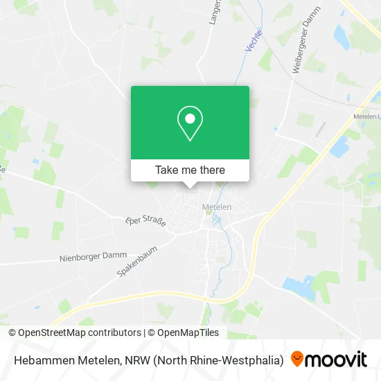 Карта Hebammen Metelen