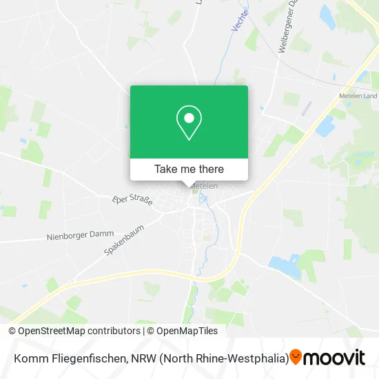 Карта Komm Fliegenfischen