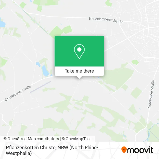 Pflanzenkotten Christe map