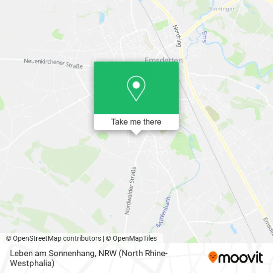 Карта Leben am Sonnenhang