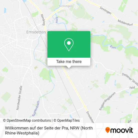 Willkommen auf der Seite der Pra map