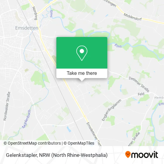 Карта Gelenkstapler