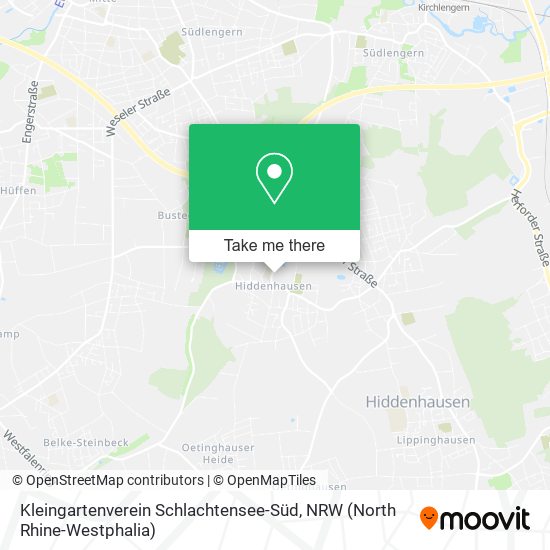 Kleingartenverein Schlachtensee-Süd map