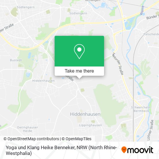 Yoga und Klang Heike Benneker map