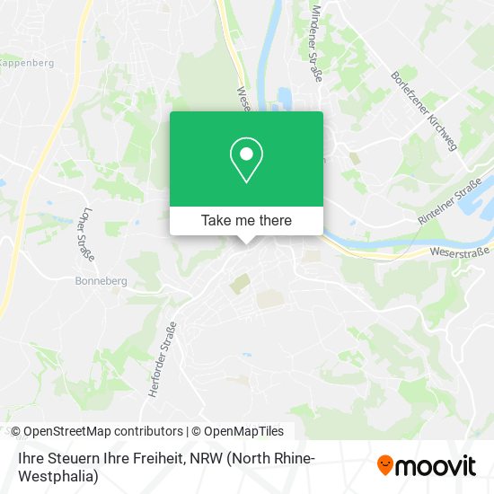 Ihre Steuern Ihre Freiheit map