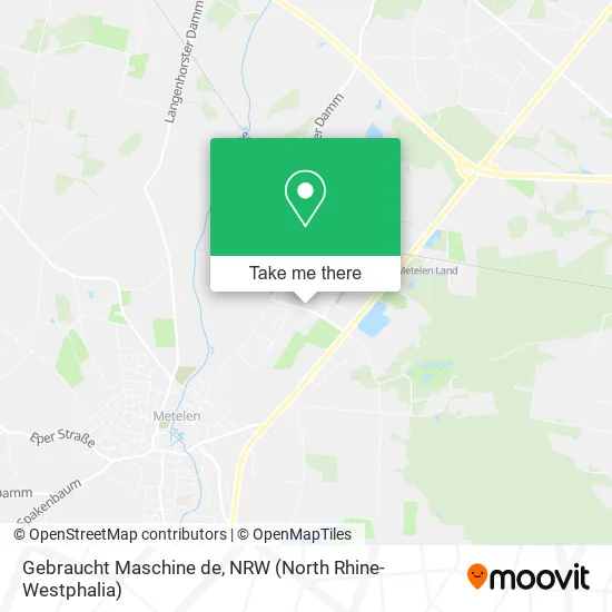 Gebraucht Maschine de map