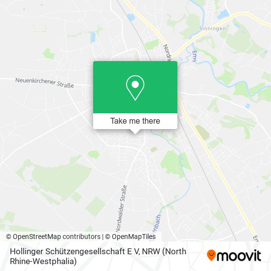 Hollinger Schützengesellschaft E V map