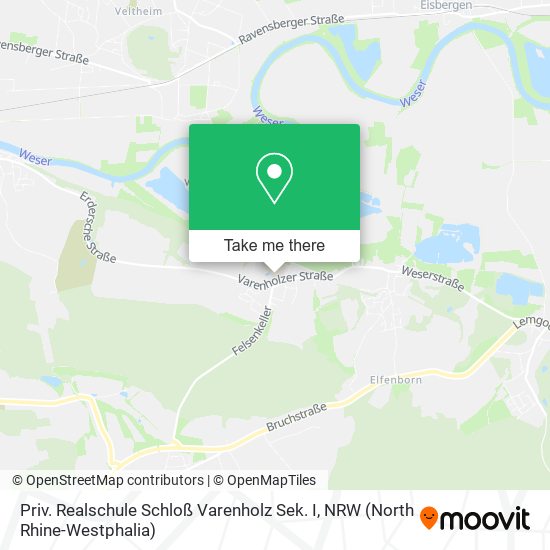 Priv. Realschule Schloß Varenholz Sek. I map