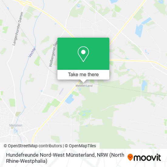 Hundefreunde Nord-West Münsterland map