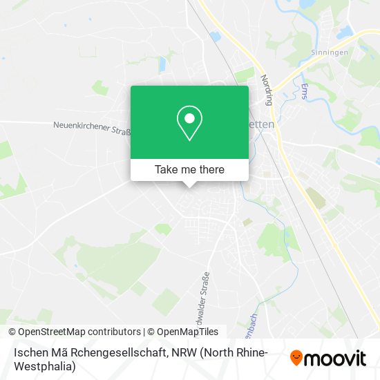Карта Ischen Mã Rchengesellschaft