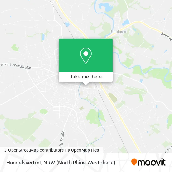 Карта Handelsvertret