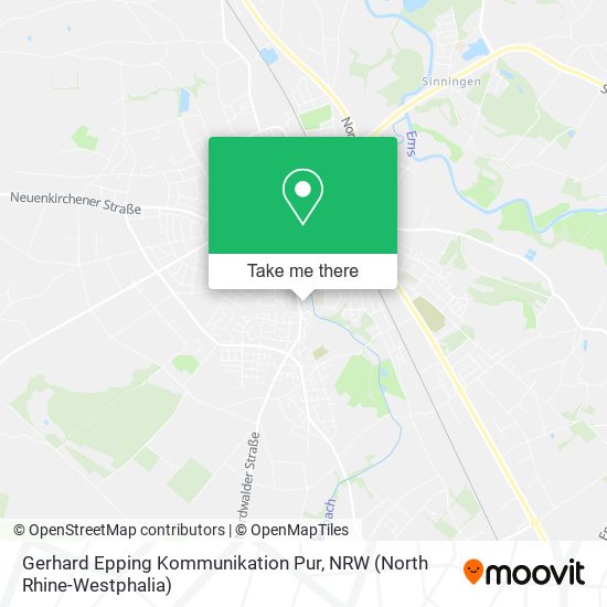 Gerhard Epping Kommunikation Pur map