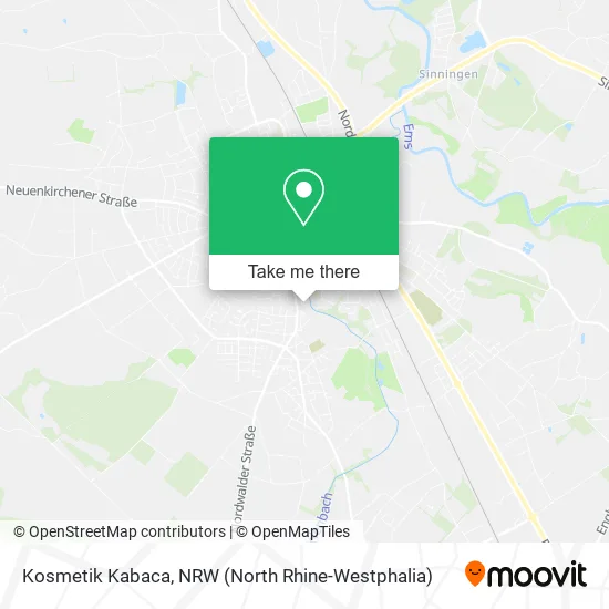 Карта Kosmetik Kabaca