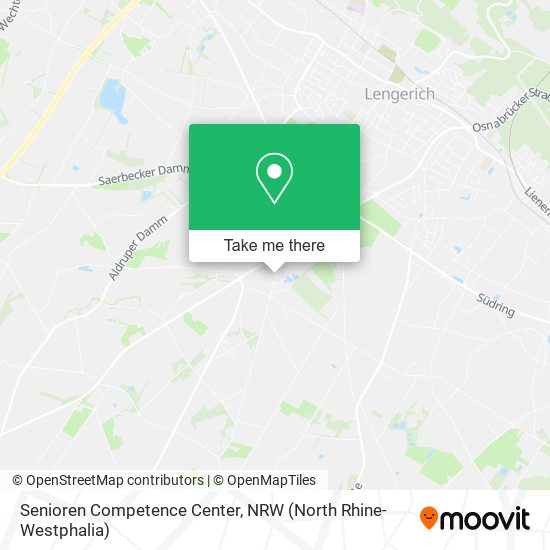 Senioren Competence Center map