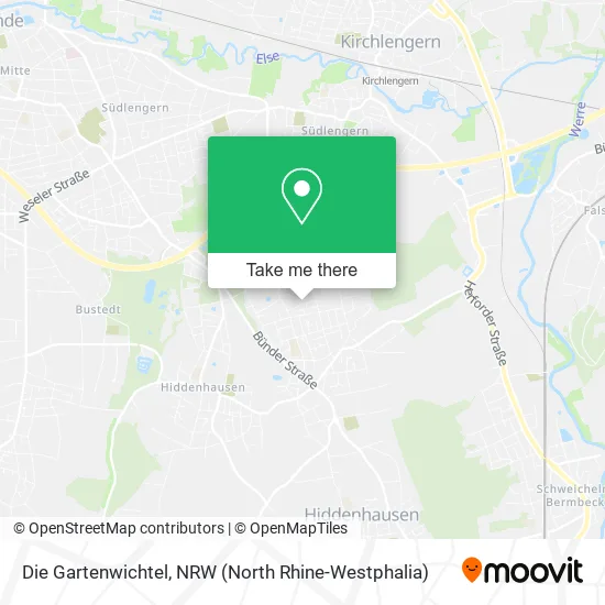 Карта Die Gartenwichtel