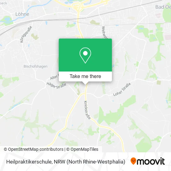 Карта Heilpraktikerschule
