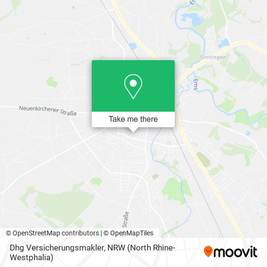 Dhg Versicherungsmakler map