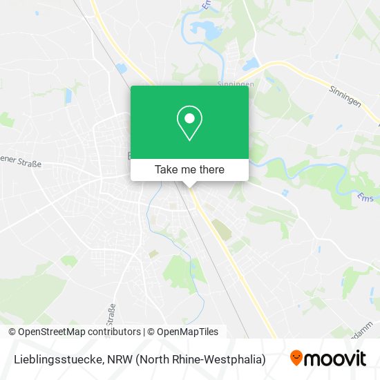 Карта Lieblingsstuecke