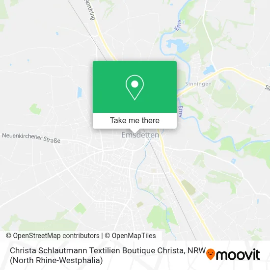 Christa Schlautmann Textilien Boutique Christa map