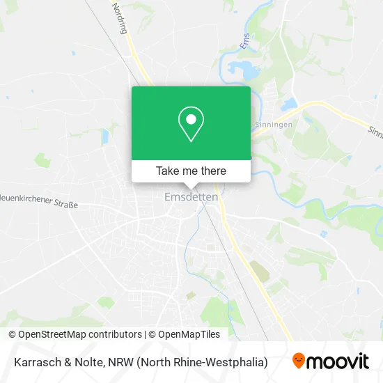 Карта Karrasch & Nolte