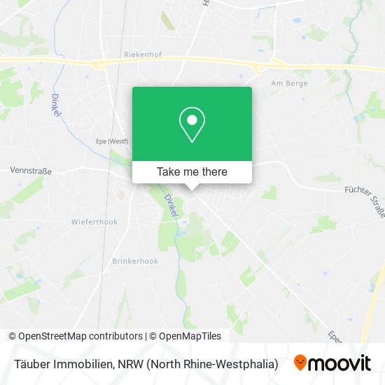 Täuber Immobilien map