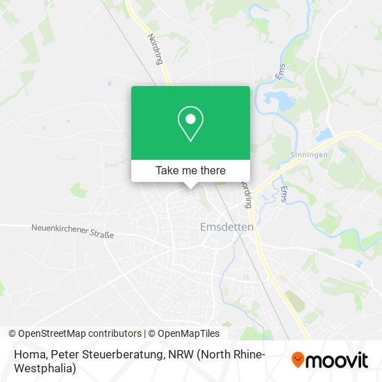 Homa, Peter Steuerberatung map
