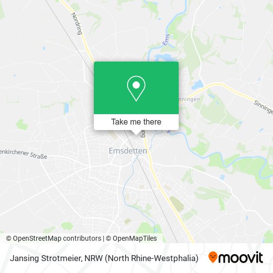 Карта Jansing Strotmeier