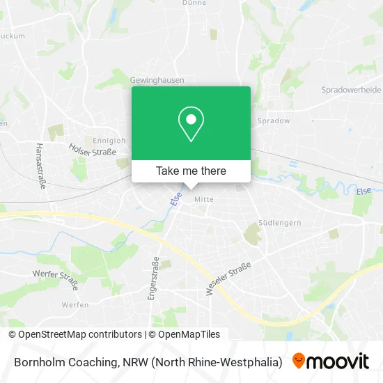 Карта Bornholm Coaching
