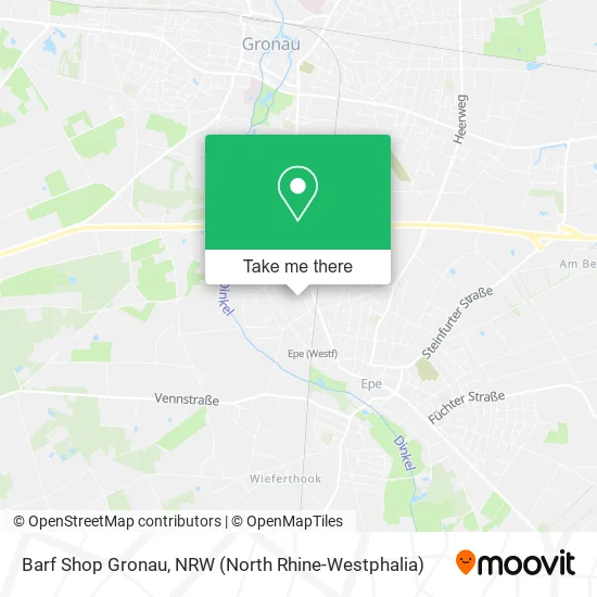 Карта Barf Shop Gronau
