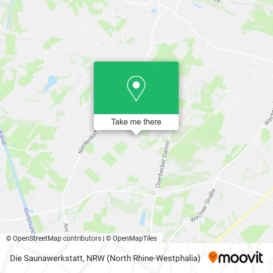 Карта Die Saunawerkstatt
