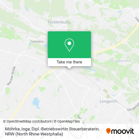 Möhrke, Inge, Dipl.-Betriebswirtin Steuerberaterin map