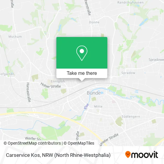 Карта Carservice Kos