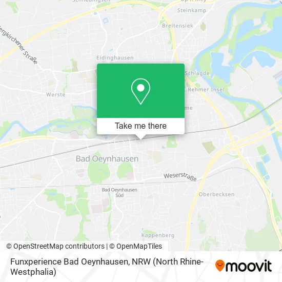 Карта Funxperience Bad Oeynhausen
