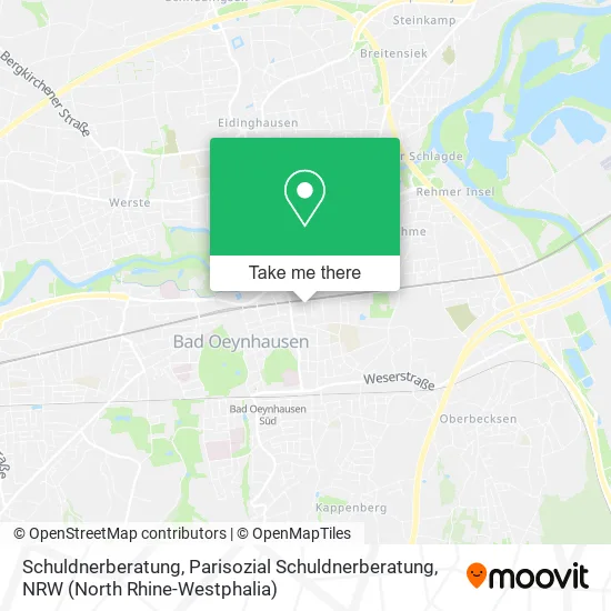 Карта Schuldnerberatung, Parisozial Schuldnerberatung
