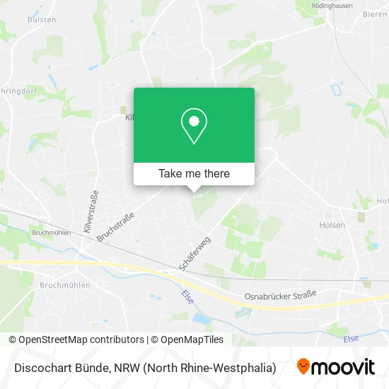 Карта Discochart Bünde