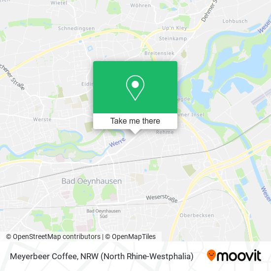 Meyerbeer Coffee map